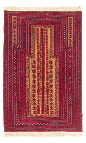 Alfombra Belutsch - Alfombra de Oración - 148 x 97 cm - naranja