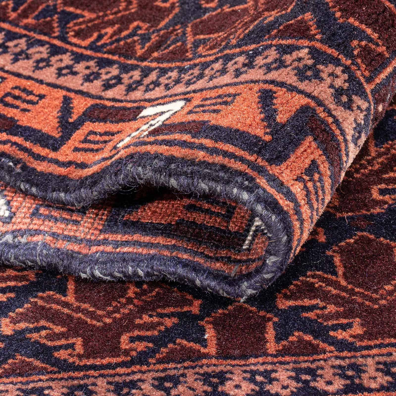 Alfombra Belutsch - Alfombra de Oración - 138 x 93 cm - azul oscuro