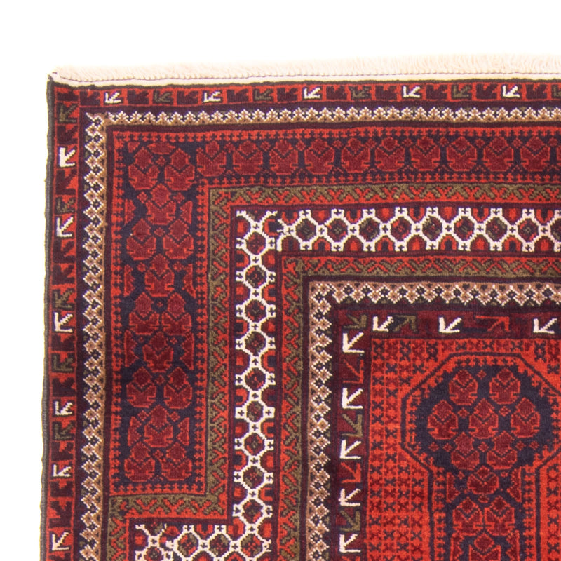 Alfombra Belutsch - Alfombra de Oración - 150 x 96 cm - rojo