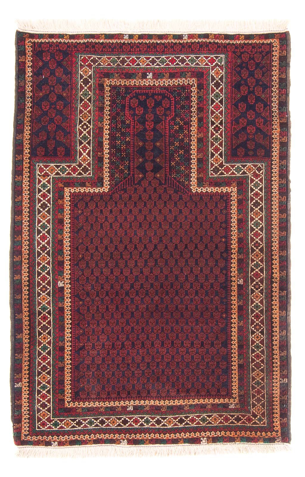 Alfombra Belutsch - Alfombra de Oración - 147 x 96 cm - azul