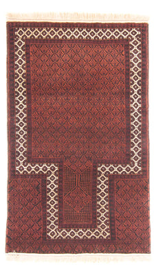 Alfombra Belutsch - Alfombra de Oración - 142 x 85 cm - rojo