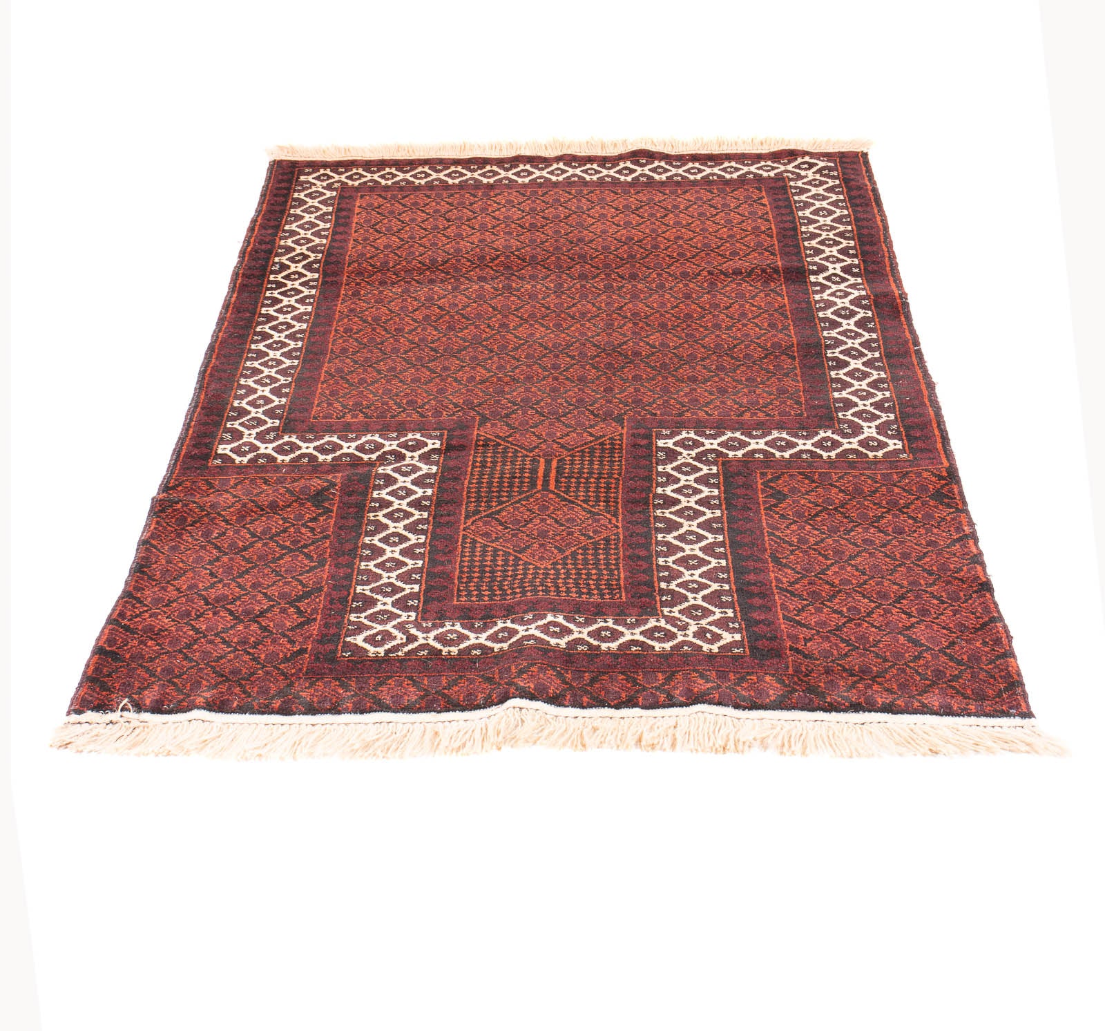 Alfombra Belutsch - Alfombra de Oración - 142 x 85 cm - rojo