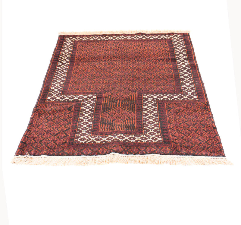 Alfombra Belutsch - Alfombra de Oración - 142 x 85 cm - rojo
