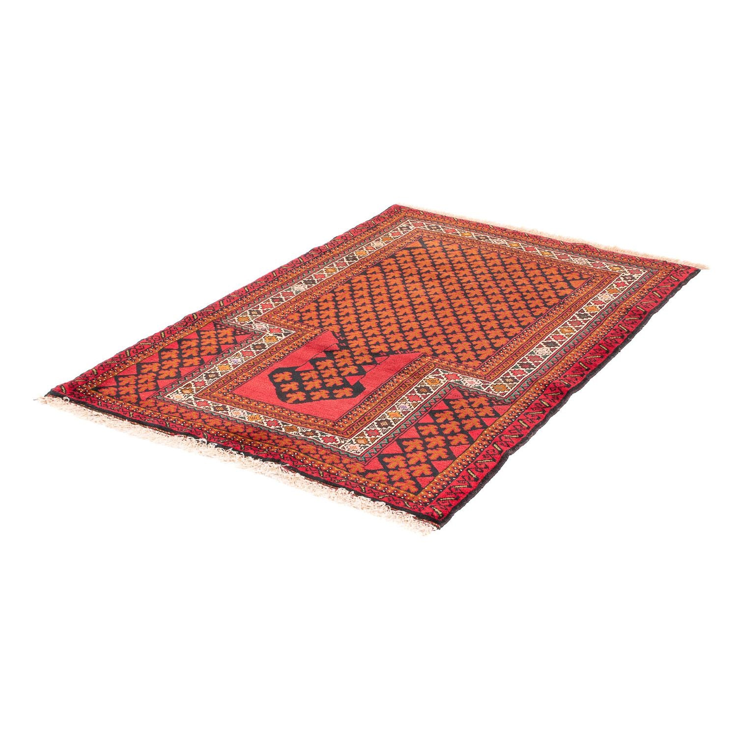 Alfombra Belutsch - Alfombra de Oración - 131 x 96 cm - rojo
