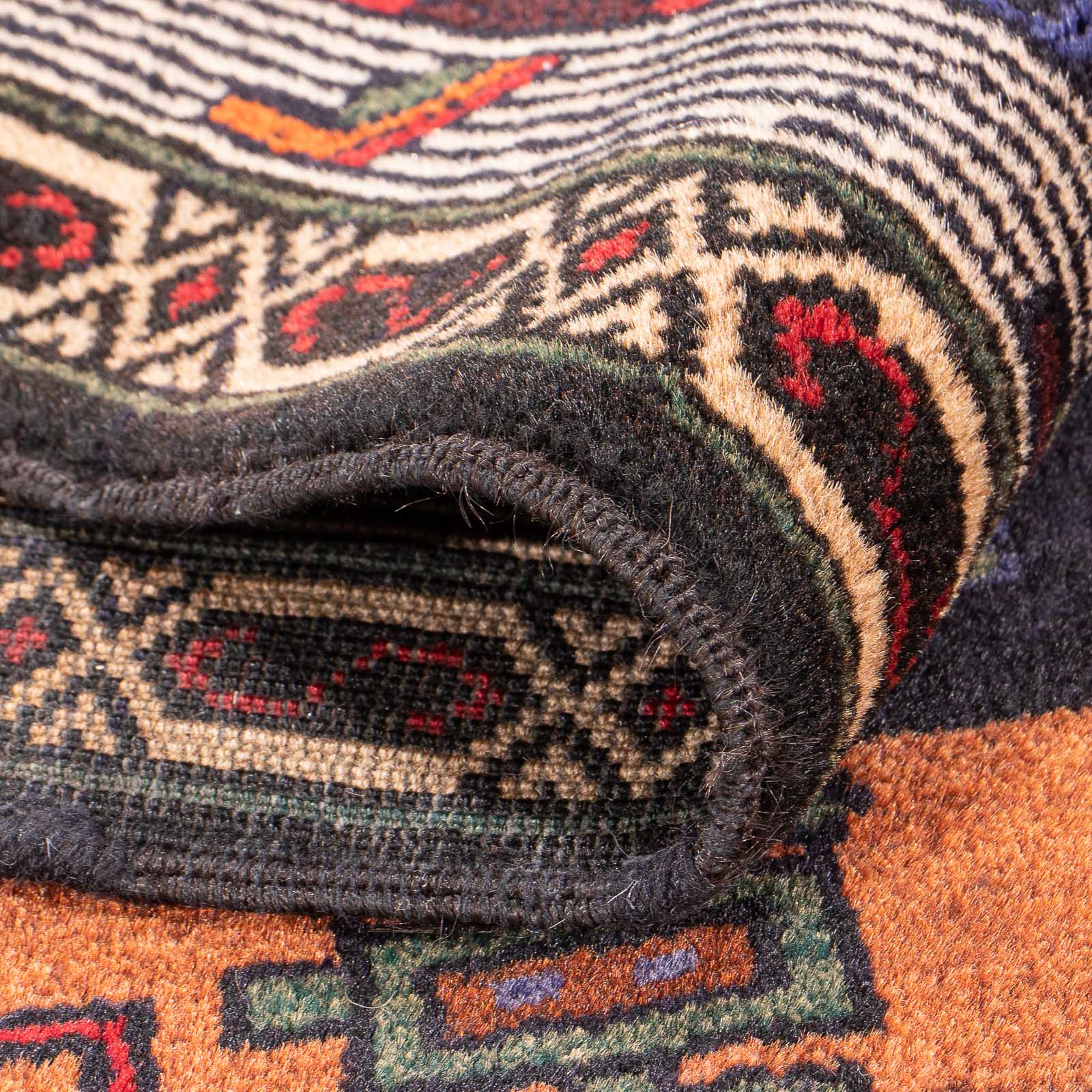 Alfombra Belutsch - Alfombra de Oración - 120 x 85 cm - azul oscuro