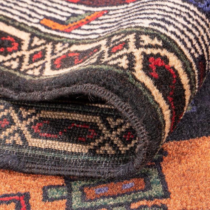 Alfombra Belutsch - Alfombra de Oración - 120 x 85 cm - azul oscuro