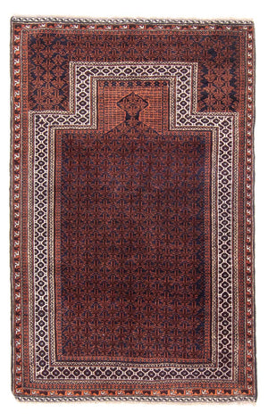 Alfombra Belutsch - Alfombra de Oración - 146 x 96 cm - azul oscuro