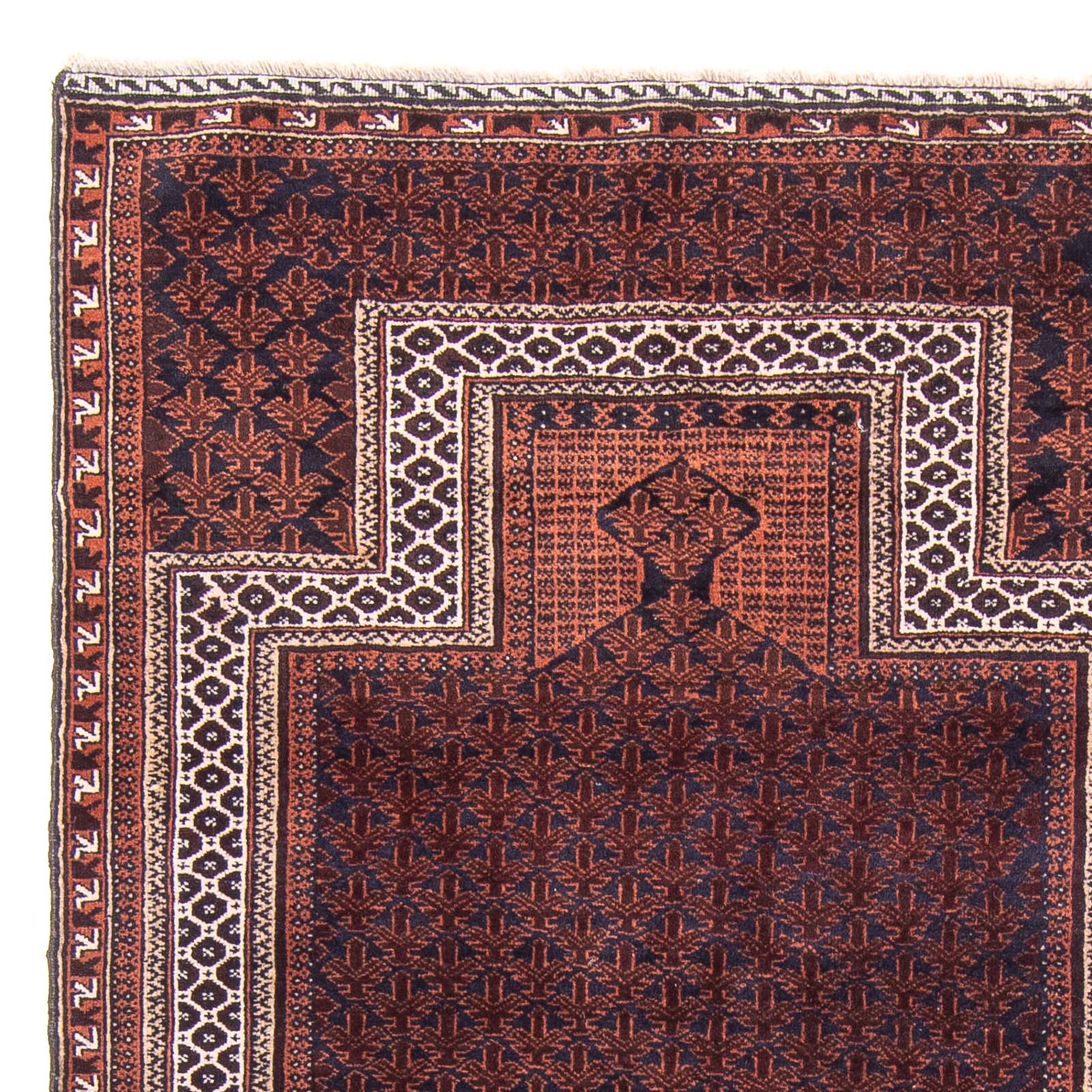 Alfombra Belutsch - Alfombra de Oración - 146 x 96 cm - azul oscuro