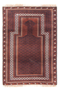 Alfombra Belutsch - Alfombra de Oración - 130 x 86 cm - azul oscuro