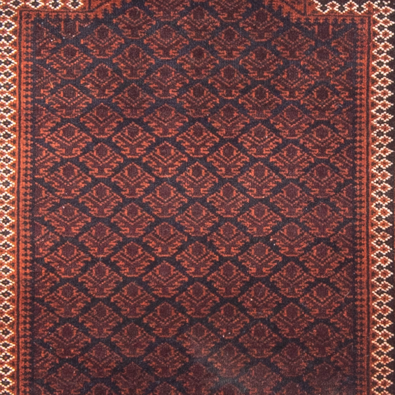 Alfombra Belutsch - Alfombra de Oración - 130 x 86 cm - azul oscuro
