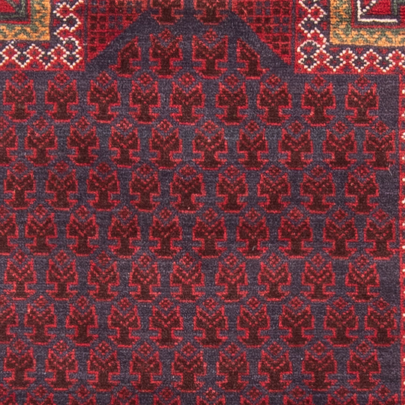 Alfombra Belutsch - Alfombra de Oración - 141 x 80 cm - azul oscuro