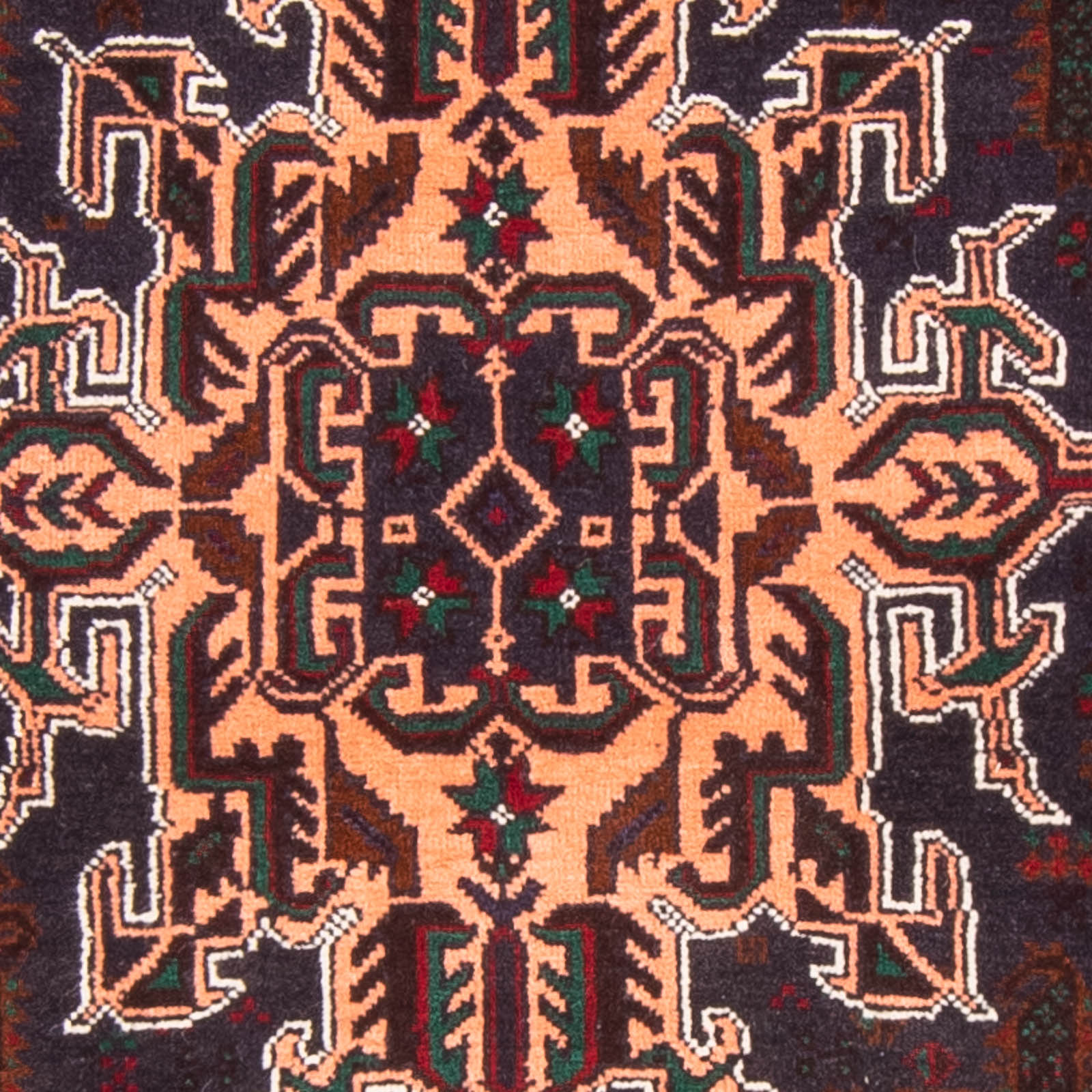 Alfombra Belutsch - 150 x 89 cm - azul oscuro