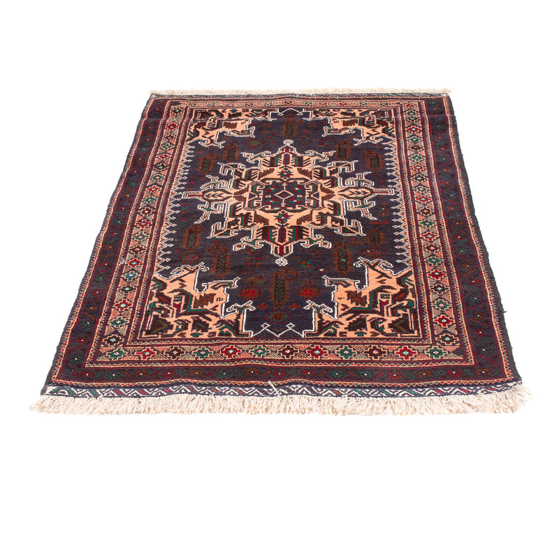 Alfombra Belutsch - 150 x 89 cm - azul oscuro