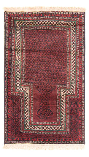 Alfombra Belutsch - Alfombra de Oración - 150 x 92 cm - azul oscuro