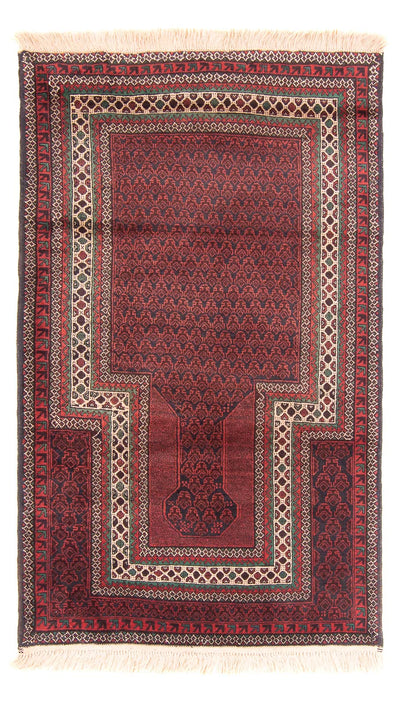 Alfombra Belutsch 92x150cm - Alfombra oriental - azul oscuro