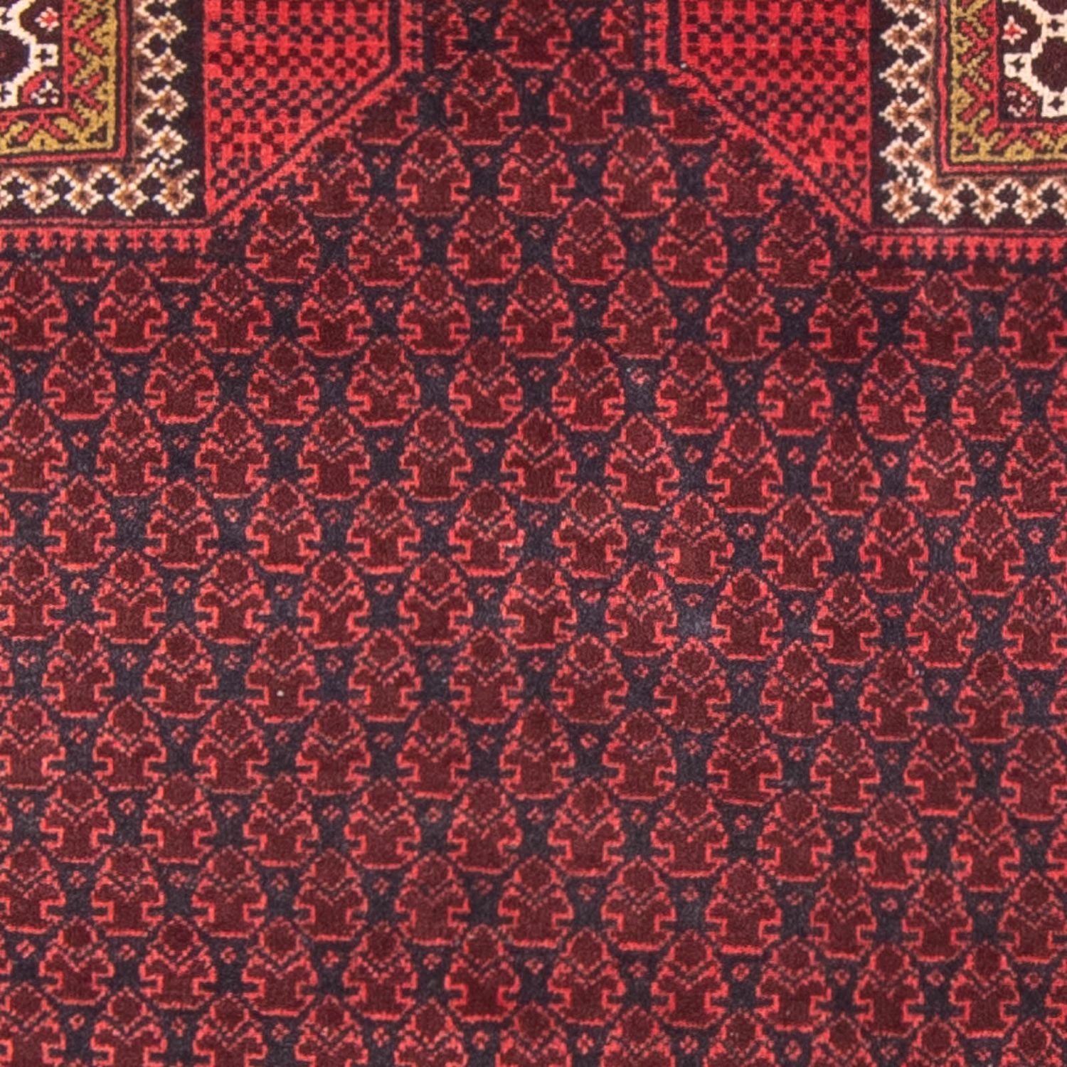 Alfombra Belutsch - Alfombra de Oración - 140 x 91 cm - azul oscuro