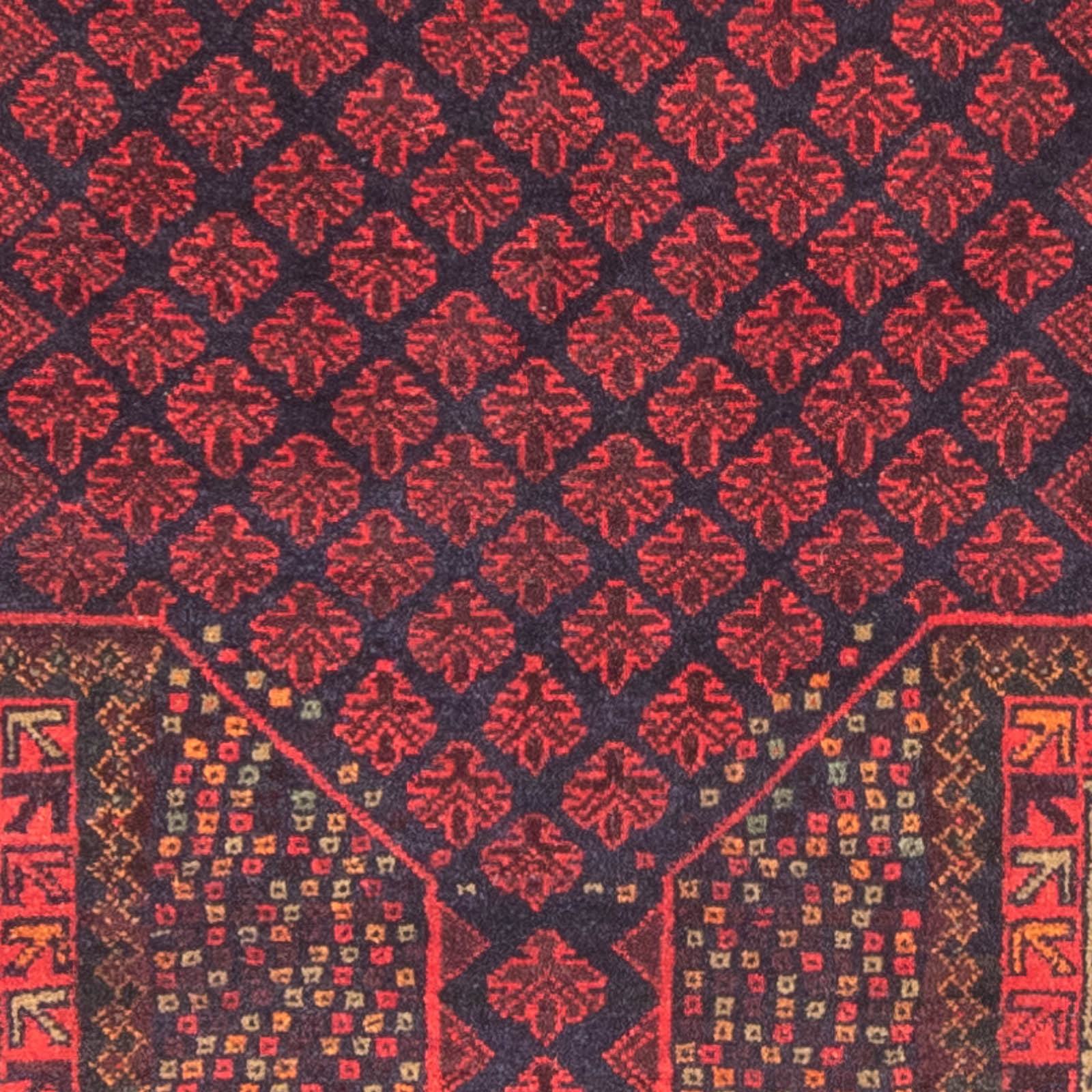 Alfombra Belutsch - Alfombra de Oración - 157 x 90 cm - azul oscuro