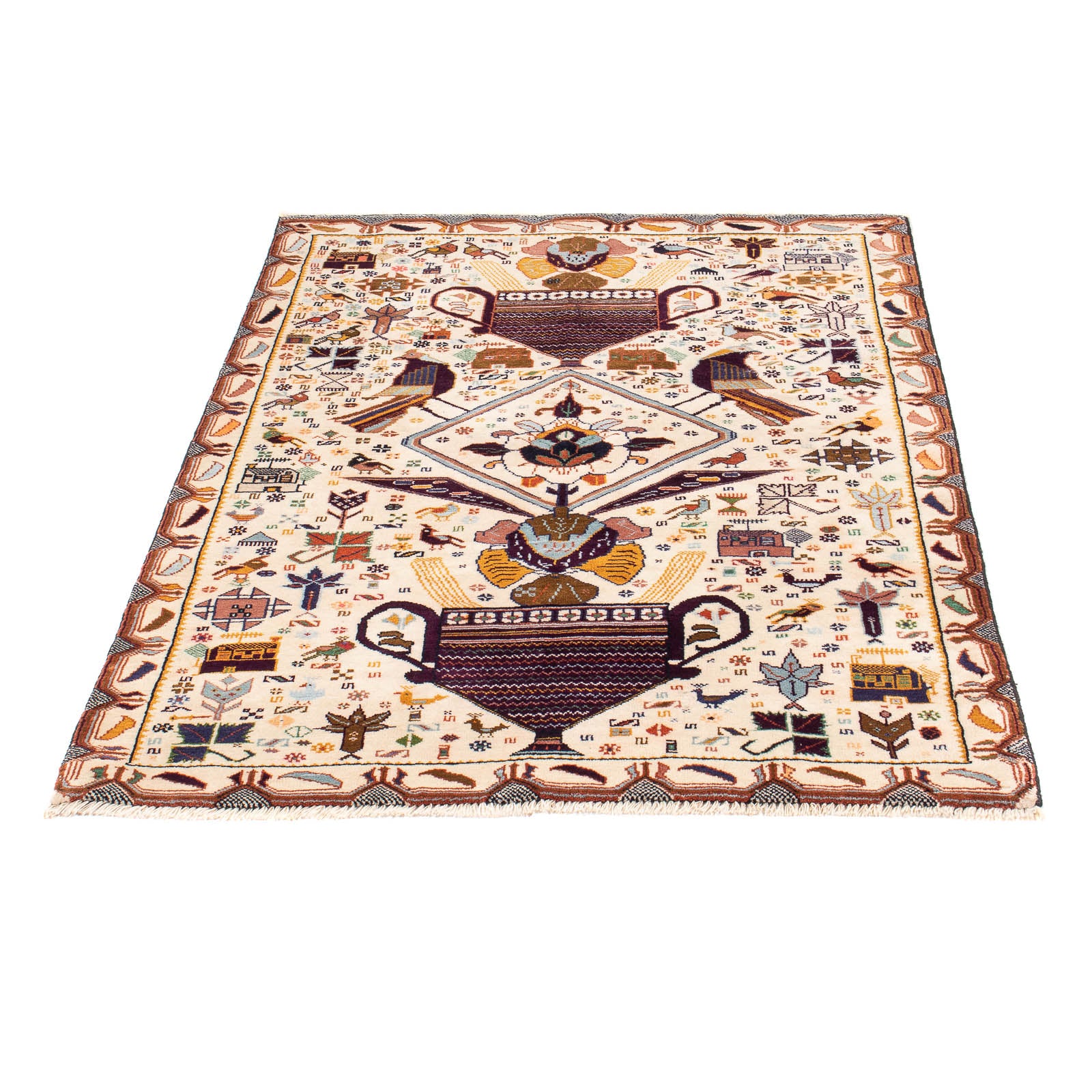 Alfombra Belutsch - 133 x 87 cm - beige