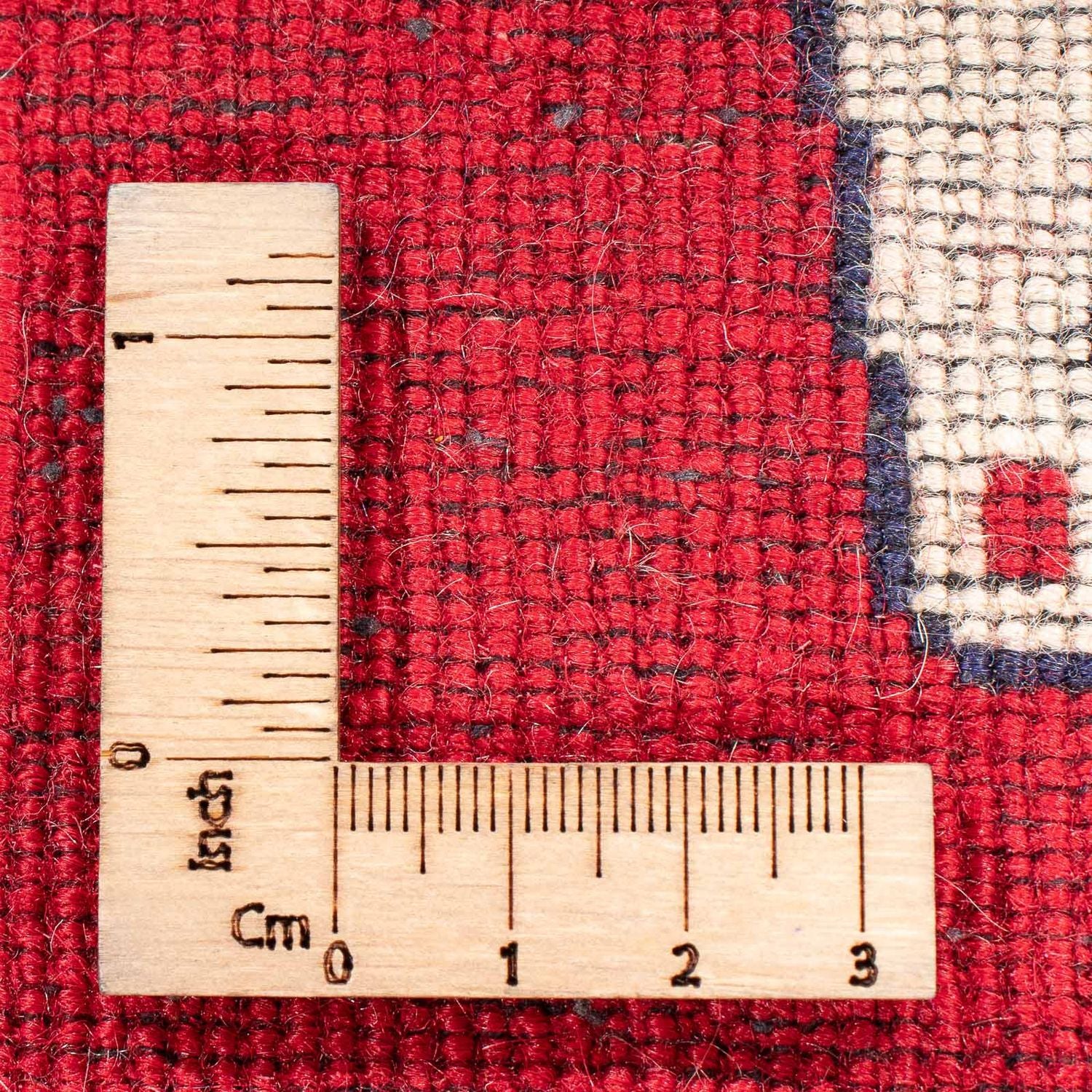 Alfombra Belutsch - 138 x 89 cm - rojo