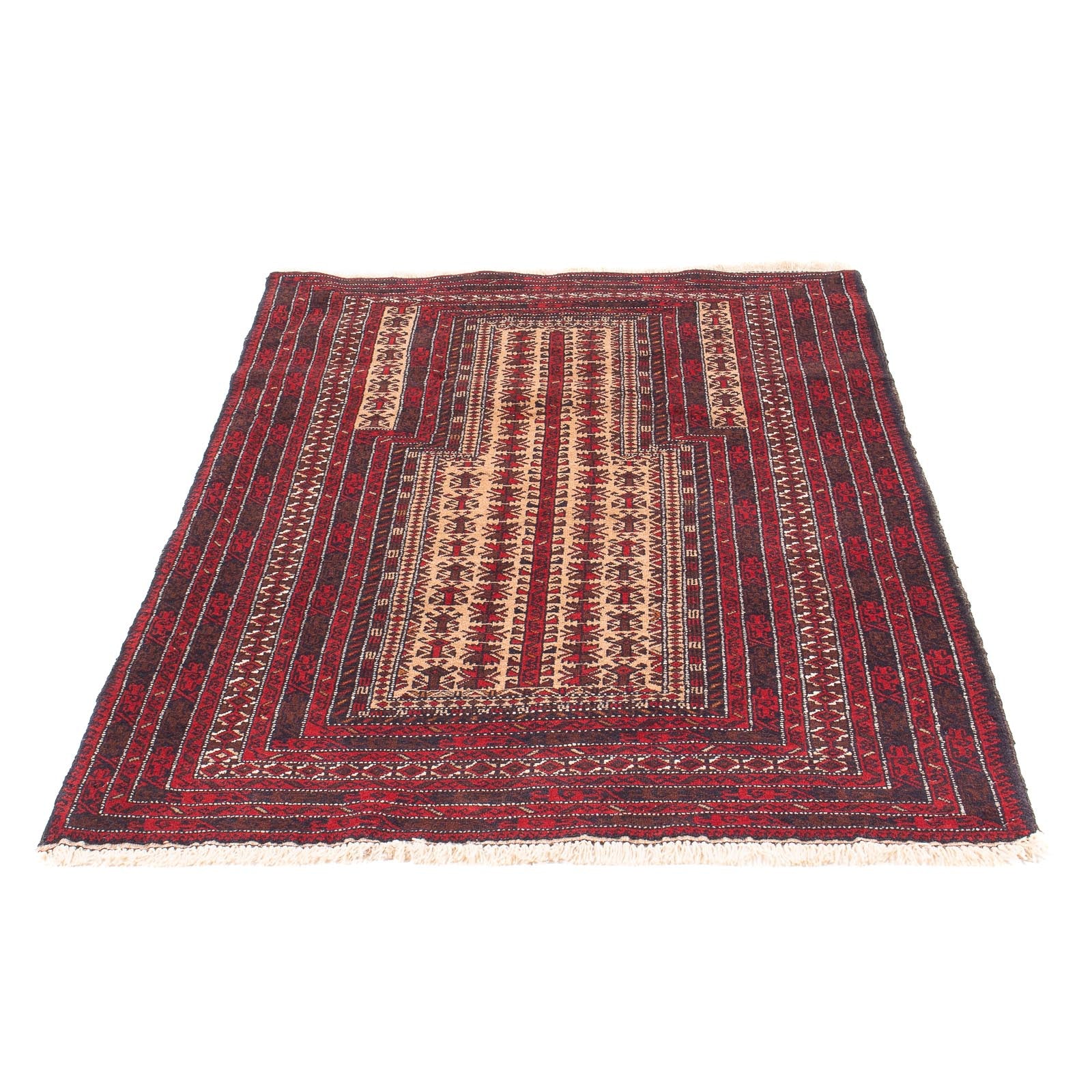 Alfombra Belutsch - Alfombra de Oración - 140 x 90 cm - oro