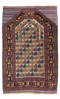 Alfombra Belutsch - Alfombra de Oración - 126 x 82 cm - multicolor
