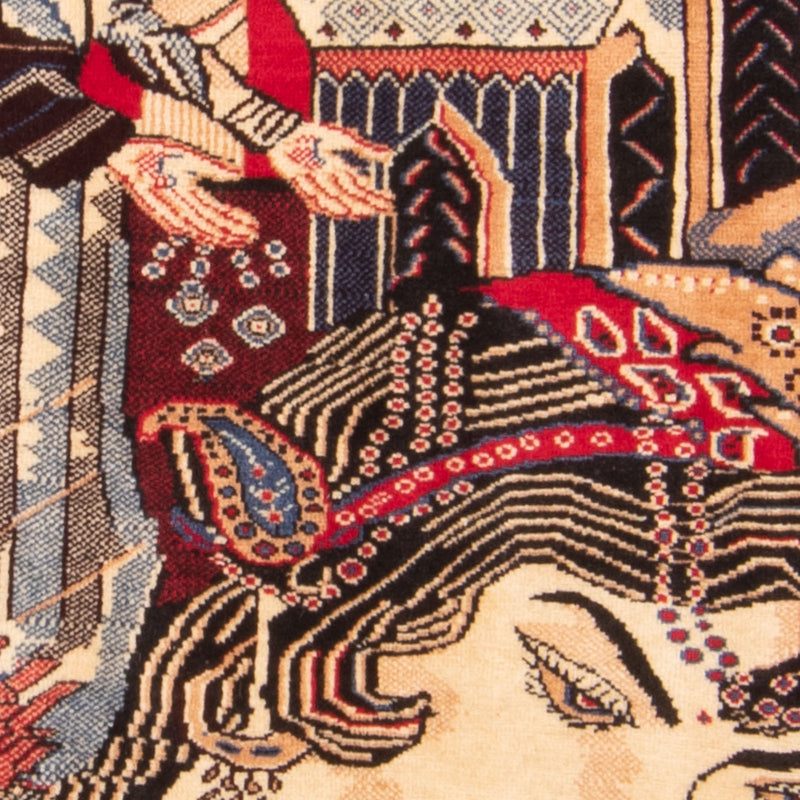 Alfombra Belutsch - 124 x 89 cm - multicolor