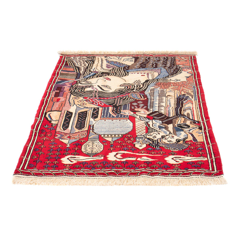 Alfombra Belutsch - 124 x 89 cm - multicolor