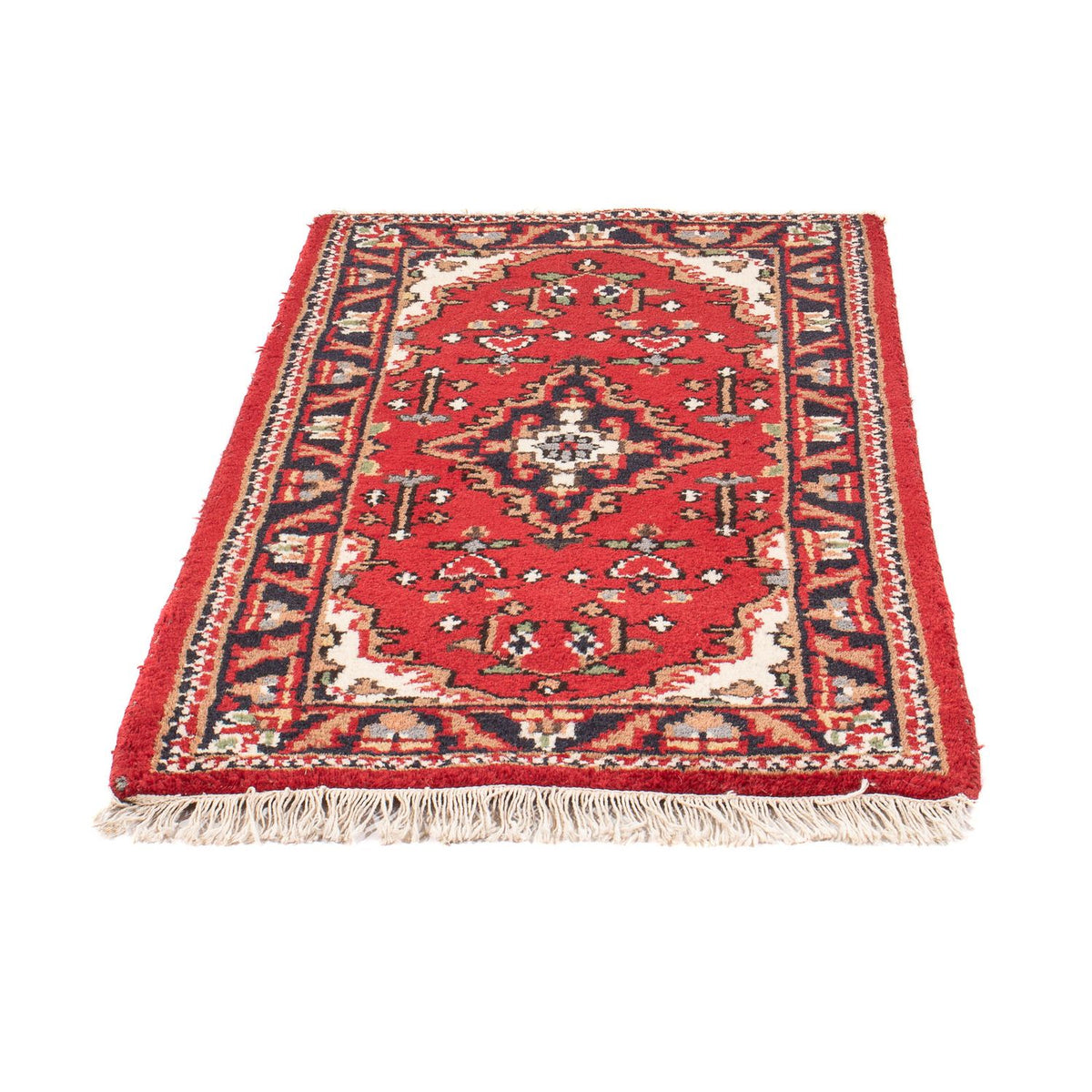 Alfombra oriental - Indus - 140 x 70 cm - rojo