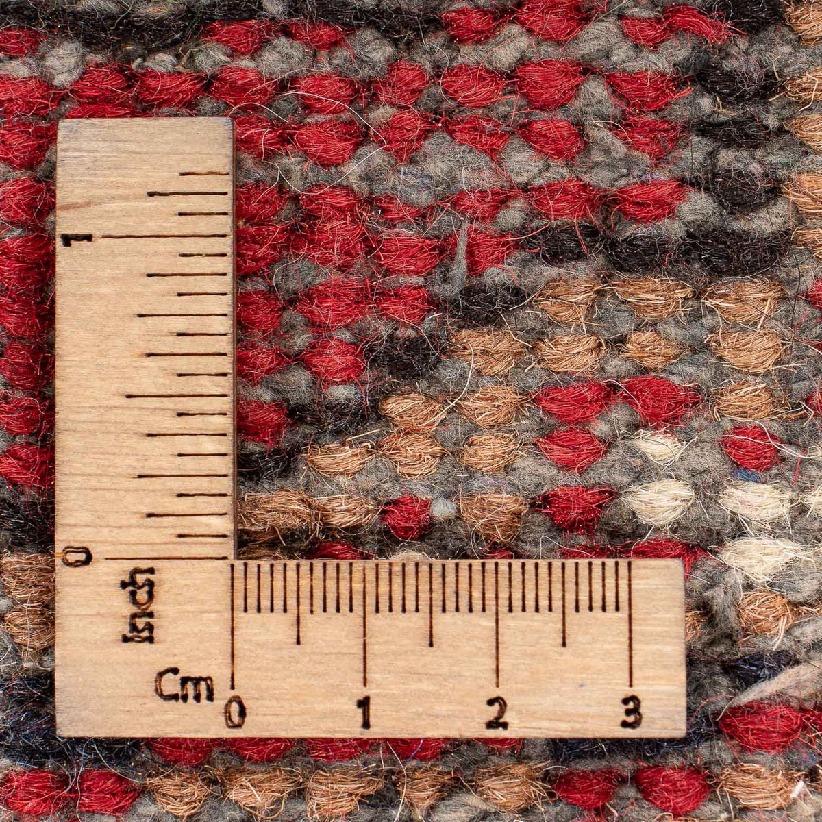 Alfombra oriental - Indus - 140 x 70 cm - rojo