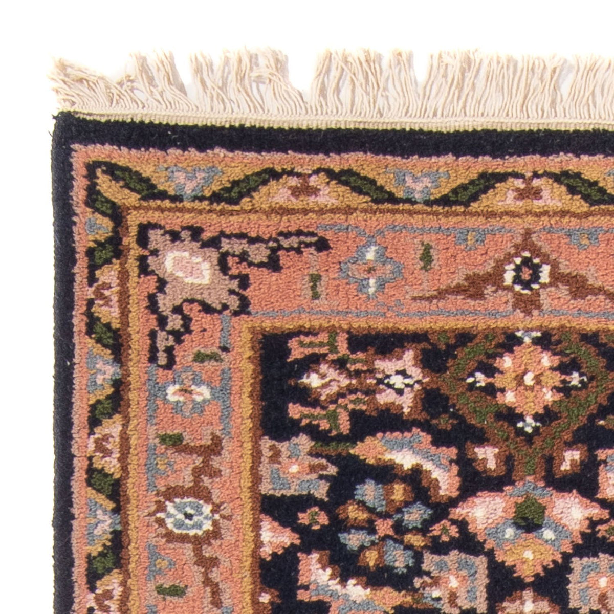 Alfombra oriental - 160 x 90 cm - azul oscuro