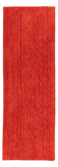 Alfombra de pasillo Alfombra Gabbeh - Softy - 256 x 86 cm - óxido