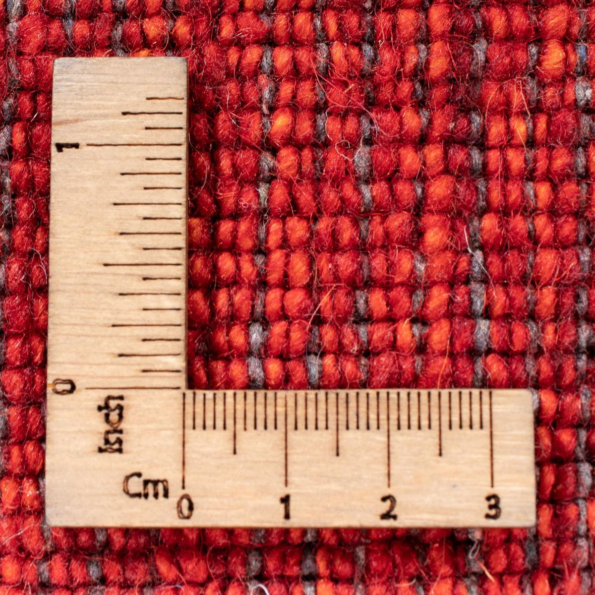 Alfombra de pasillo Alfombra Gabbeh - Softy - 256 x 86 cm - óxido