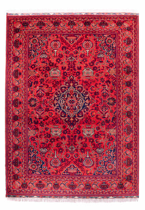 Alfombra afgana - 355 x 256 cm - rojo