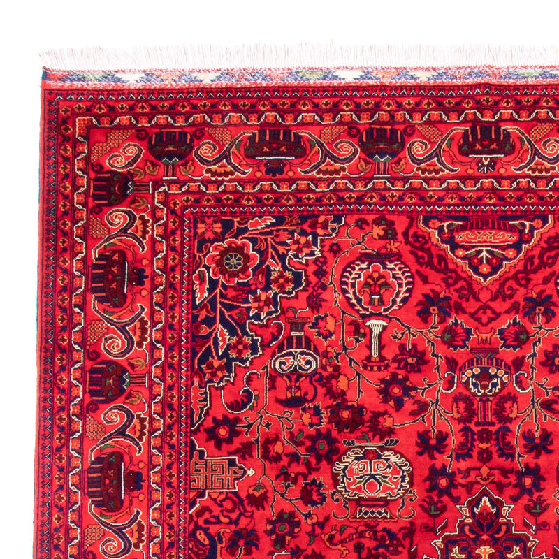 Alfombra afgana - 355 x 256 cm - rojo