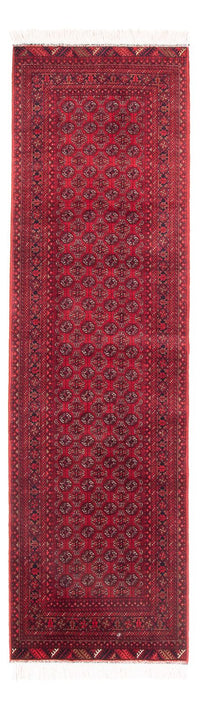 Alfombra de pasillo Alfombra afgana - Bukhara - 290 x 80 cm - rojo