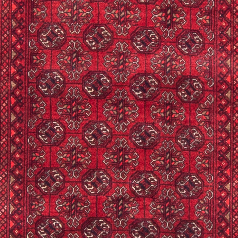 Alfombra de pasillo Alfombra afgana - Bukhara - 290 x 80 cm - rojo