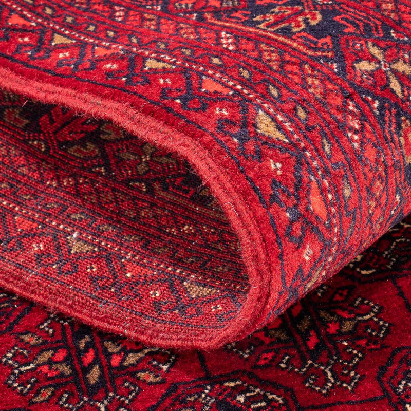 Alfombra de pasillo Alfombra afgana - Bukhara - 290 x 80 cm - rojo