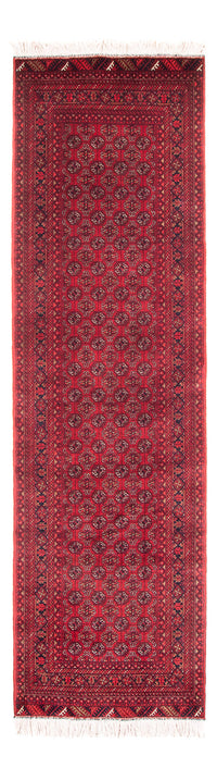 Alfombra de pasillo Alfombra afgana - Bukhara - 290 x 80 cm - rojo