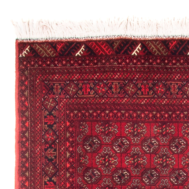 Alfombra de pasillo Alfombra afgana - Bukhara - 290 x 80 cm - rojo