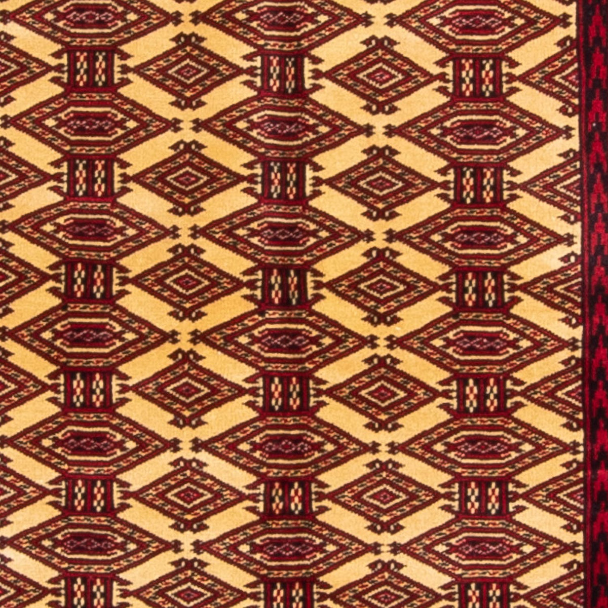 Alfombra Turkaman - 176 x 128 cm - beige