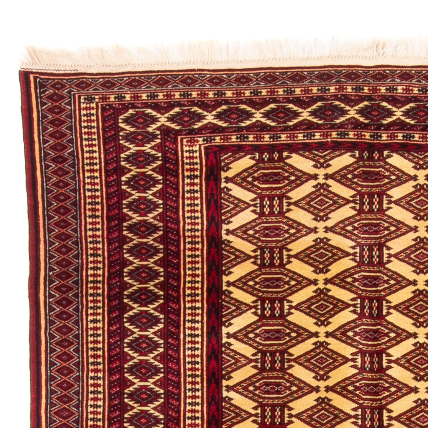 Alfombra Turkaman - 176 x 128 cm - beige
