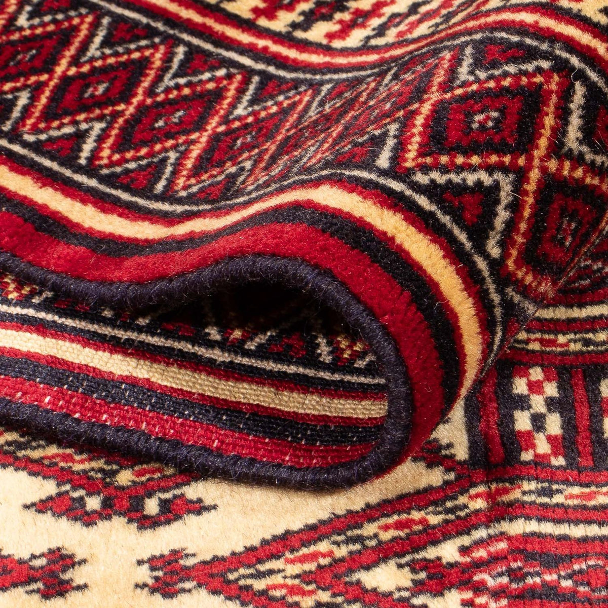 Alfombra Turkaman - 176 x 128 cm - beige