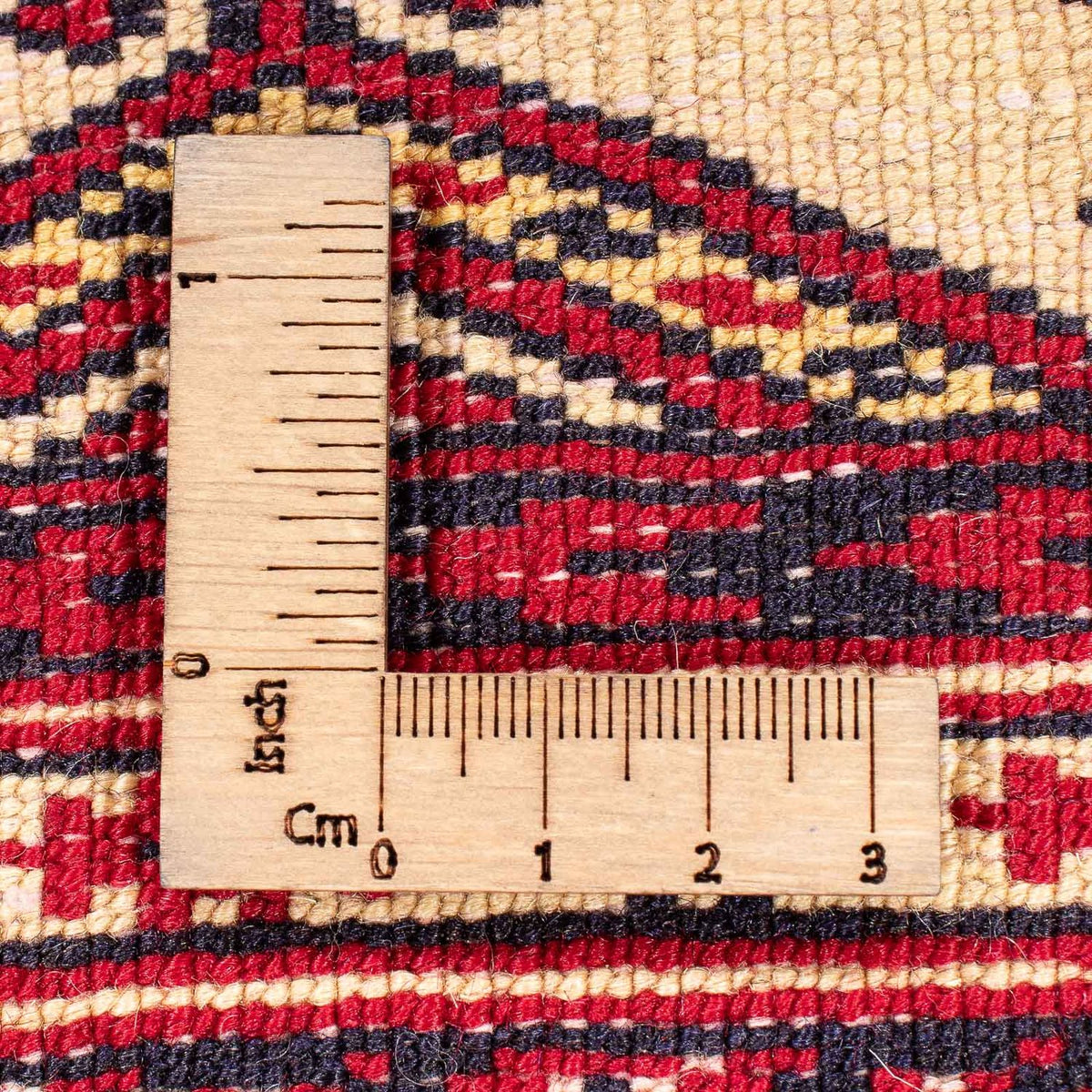 Alfombra Turkaman - 176 x 128 cm - beige