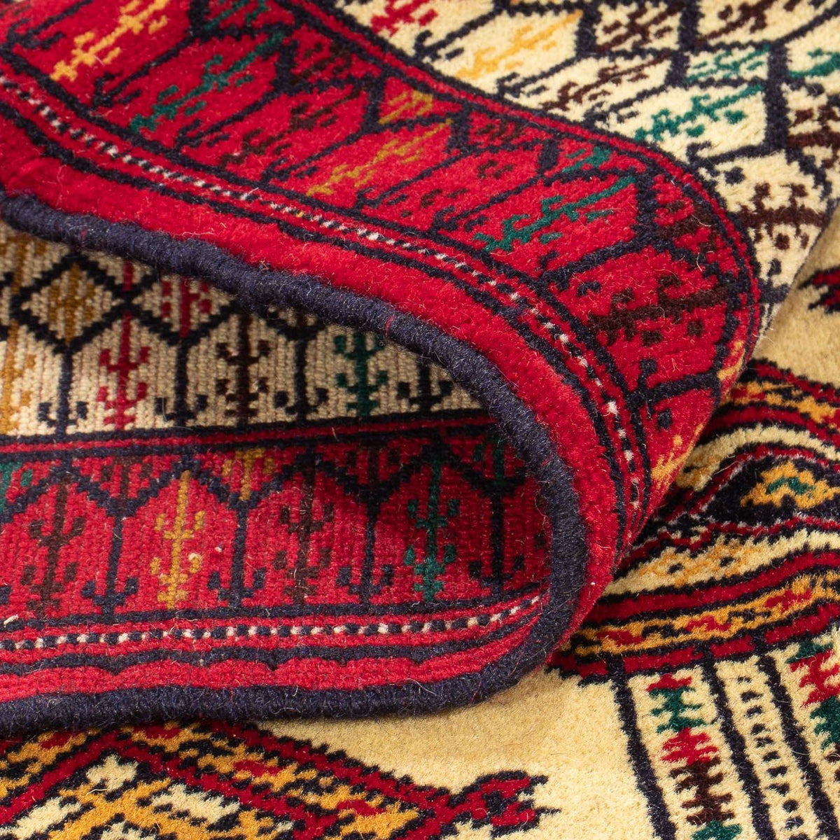 Alfombra Turkaman - 167 x 120 cm - beige