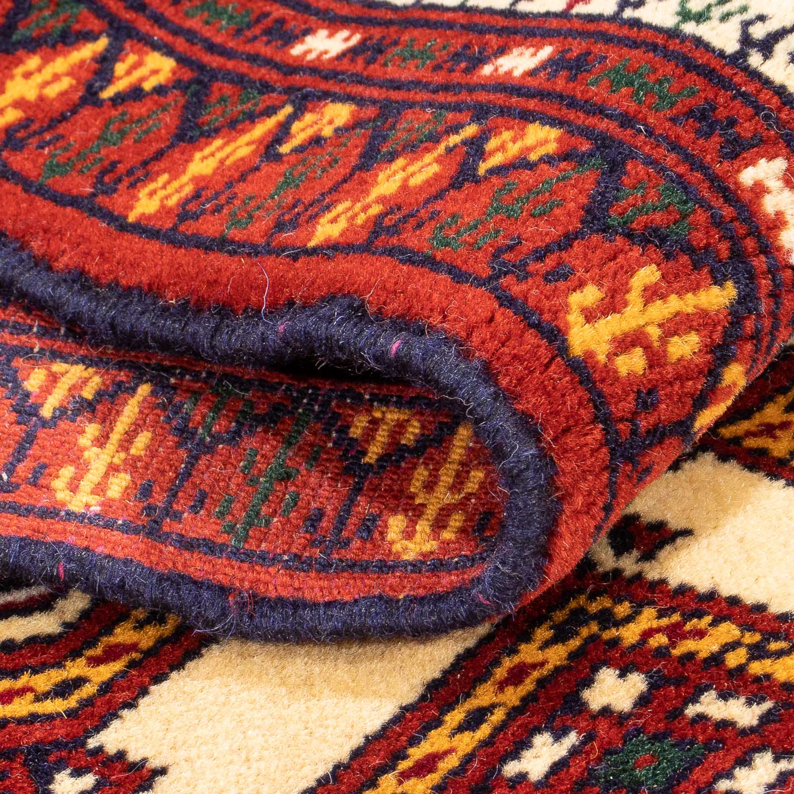 Alfombra de pasillo Alfombra Turkaman - 176 x 85 cm - beige