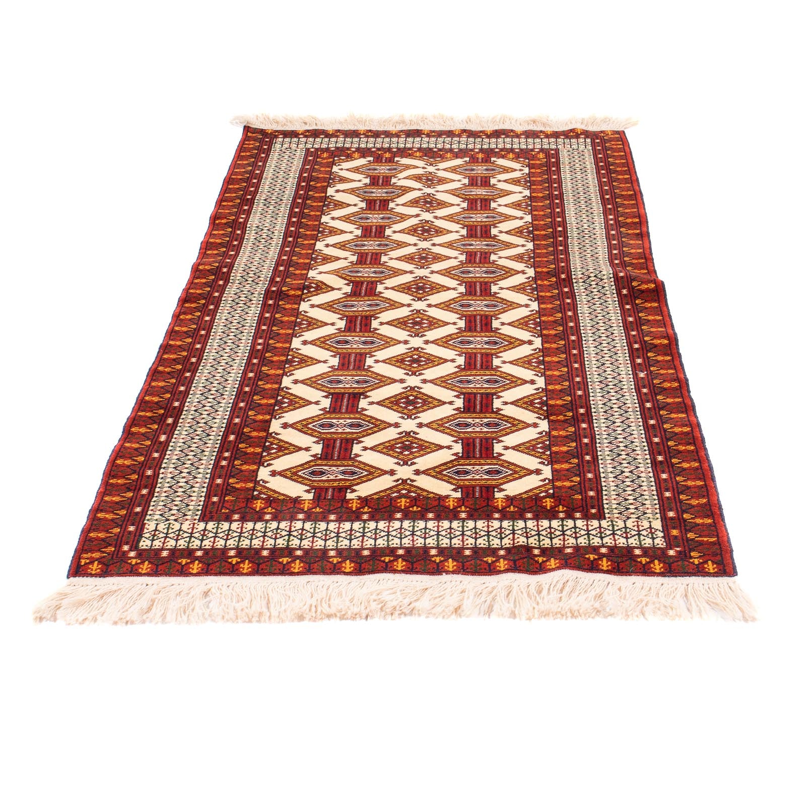 Alfombra de pasillo Alfombra Turkaman - 176 x 85 cm - beige