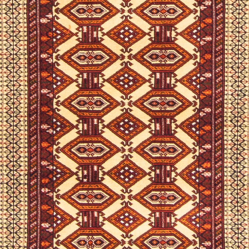 Alfombra de pasillo Alfombra Turkaman - 185 x 85 cm - beige