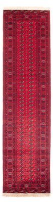 Alfombra de pasillo Alfombra afgana - Bukhara - 380 x 90 cm - rojo