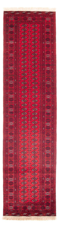 Alfombra de pasillo Alfombra afgana - Bukhara - 380 x 90 cm - rojo
