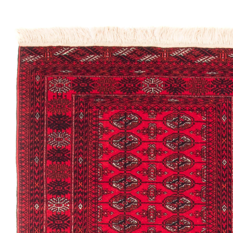 Alfombra de pasillo Alfombra afgana - Bukhara - 380 x 90 cm - rojo